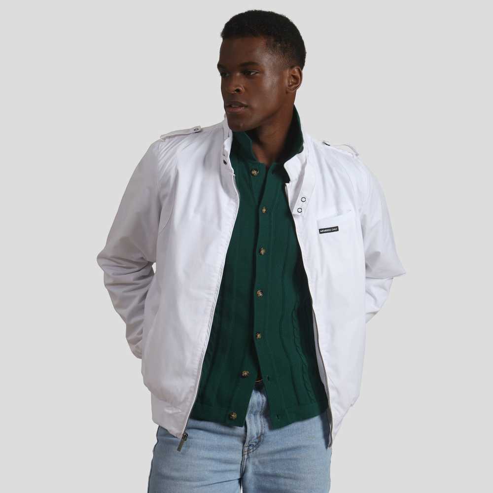 Men's Classic Iconic Racer Jacket (Slim Fit) - Picture 2 of 6